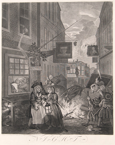 EVENING BY WM HOGARTH